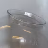 150 mm krage - Glaskupa glasklar 30 cm