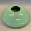 347 mm (350) - Kragskärm celadon med mässingskrage (äldre)