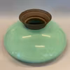 347 mm (350) - Kragskärm celadon med mässingskrage (äldre)