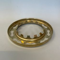 Kupring till fotogenlampa mässing (Ø 55 mm - 87 mm) - Passar 14''' brännare