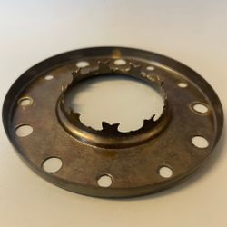 Kupring till fotogenlampa patinerad (Ø 42 mm - 87 mm) - Passar 10''' brännare