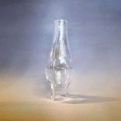 30 mm - lampglas till fotogenlampa 3''' bred lök