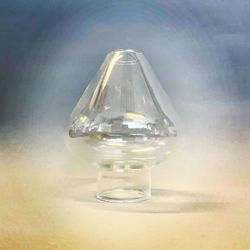 34 mm - lampglas till fotogenlampa 5-6''' cognac