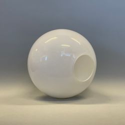 Klotkupa blank opalvit 20 cm (hål Ø 65 mm)