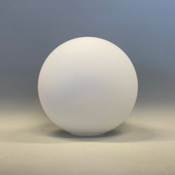 Klotkupa matt opalvit 20 cm (hål Ø 65 mm)