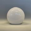 Halvklotkupa blank opalvit 20 cm (hål Ø 46 mm)