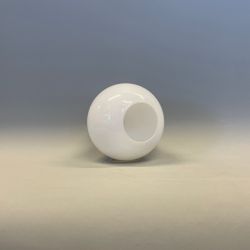 Klotkupa blank opalvit 12 cm (hål Ø 55 mm)