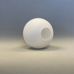 Klotkupa matt opalvit 15 cm (hål Ø 55 mm)