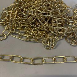 Liten klassisk järnkedja (mässing) 10x20 mm