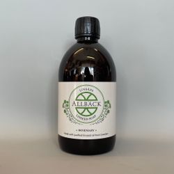Linsåpa med doft: rosmarin - Linoljesåpa 0,5 liter