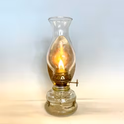 Mindre oljelampa för vägg