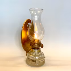 Mindre oljelampa för vägg