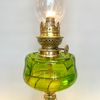 Bordsfotogenlampa i ljusgrönt 10'''