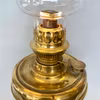 Mässingsfotogenlampa på fot 15'''