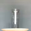 Mässingsfotogenlampa på fot med skärm 14'''