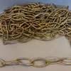 Präglad järnkedja (mässing) 20x41 mm