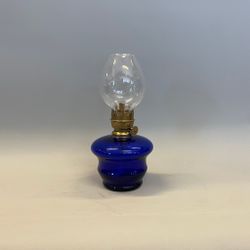Liten mörkblå fotogenlampa 3'''