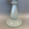 Opalvit 14''' glasfotogenlampa med facettslipad fot