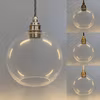 Halvklotslampa glasklar 20 cm