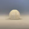 Parasollformad skärm vaniljgul 12 cm (hål Ø 42 mm)