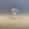 Parasollformad skärm glasklar 12 cm (hål Ø 42 mm)