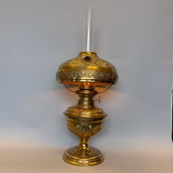 Parisienne-fotogenlampa i mässing 14'''