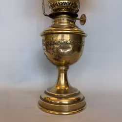 Parisienne-fotogenlampa mindre i mässing 8'''