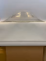 460 mm - Ampelglas klarglas (äldre)