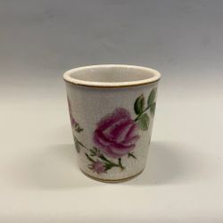 Mugg i porslin - ros