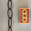 Präglad järnkedja (patinerad) 20x41 mm