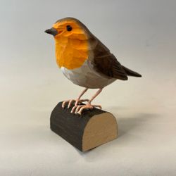Träfågel: rödhake