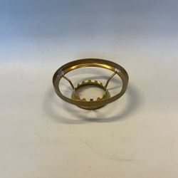 Skärmring med ring till fotogenlampa patinerad (Ø 55 mm - 125 mm) - Passar 14''' brännare