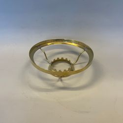Skärmring med ring till fotogenlampa mässing (Ø 55 mm - 155 mm) - Passar 14''' brännare