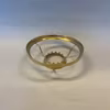 Skärmring med ring till fotogenlampa mässing (Ø 55 mm - 155 mm) - Passar 14''' brännare