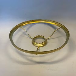 Skärmring med ring till fotogenlampa mässing (Ø 55 mm - 235 mm) - Passar 14''' brännare