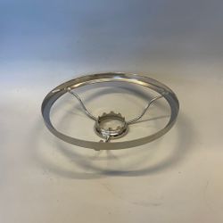 Skärmring med ring till fotogenlampa förnicklad (Ø 42 mm - 190 mm) - Passar 10''' brännare