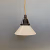 Skomakarlampa opalvit liten 15 cm