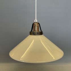 Skomakarlampa vaniljgul stor 25 cm