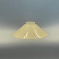 60 mm krage - Skomakarskärm vaniljgul 20 cm