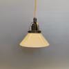 Skomakarlampa vaniljgul liten 15 cm
