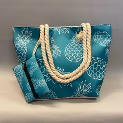 Enkel sommarväska med etui