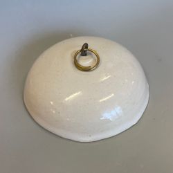 Sotskydd för fotogenlampa i porslin - hängande Ø 80 mm