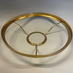 Skärmring med ring till fotogenlampa mässing (Ø 68 mm - 235 mm) - Passar 20''' brännare