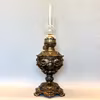 Bronsfärgad urnfotogenlampa 20'''