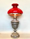 Vacker urnfotogenlampa med vestaskärm 14'''