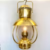 Stora trålarlampan elektrisk fotogenlampa mässing