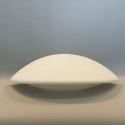 250 mm (255-260) - Strindbergsskärm/ampelglas matt opalvit (ny)