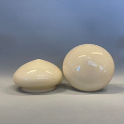 118 mm (120) - Strindbergsskärm vaniljgul (ny)