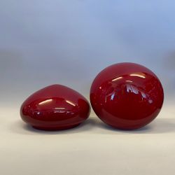 118 mm (120) - Strindbergsskärm mörkröd (ny)