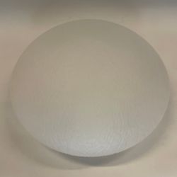 248 mm (250) - Strindbergsskärm/ampelglas frostat lädermönster (äldre)